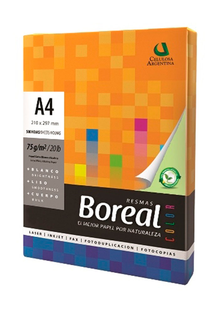 RTA.BOREAL VERDE        A4 21X29,7 75GR.